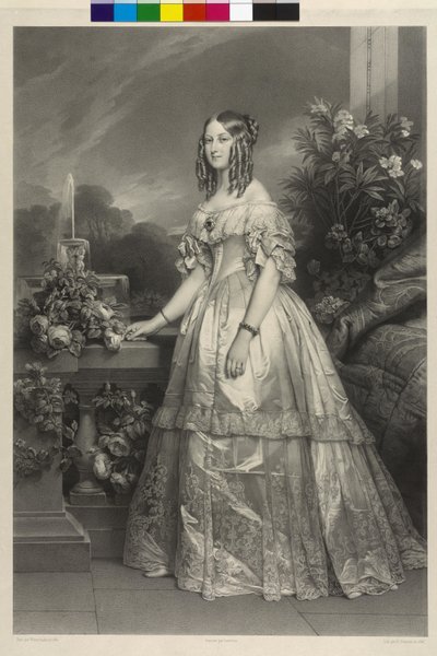 Princesse de Saxe-Cobourg-Gotha Victoria - Henri Grevedon