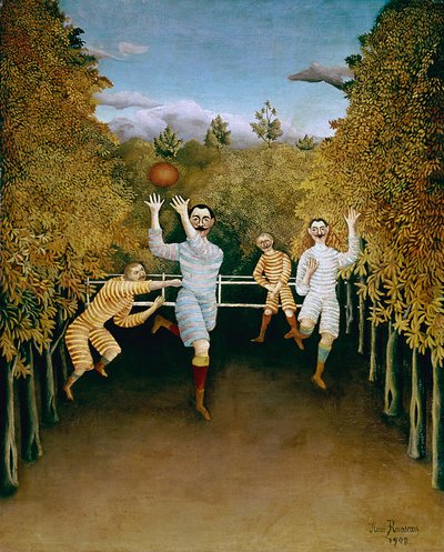 Les joueurs de football - Henri J.F. (1844-1910) Rousseau