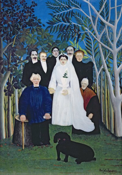 La Fête de Mariage, c.1905 - Henri J.F. Rousseau