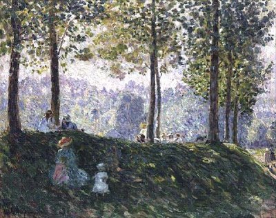 Enfants dans un parc - Henri Lebasque