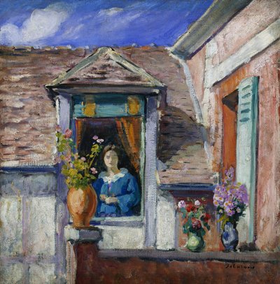 Femme à la fenêtre - Henri Lebasque