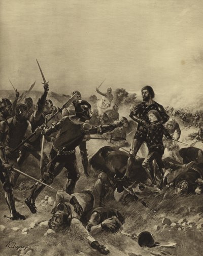 Bataille de Poitiers, 1356 - Henri Louis Dupray