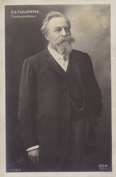 Edouard Colonne, chef d