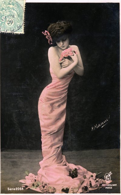 Idéal féminin vers 1900 : jeune beauté avec une silhouette très mince - Henri Manuel