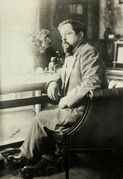 Portrait de Claude Debussy (photo) - Henri Manuel