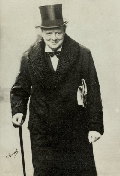 Portrait de Winston Churchill (photo) - Henri Manuel