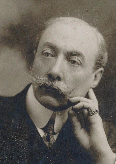 Portrait du pianiste et compositeur André Messager 1853-1929 - Henri Manuel