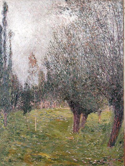 Paysage avec arbres - Henri Martin