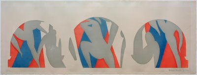 Danse, gris, bleu, rose - Henri Matisse