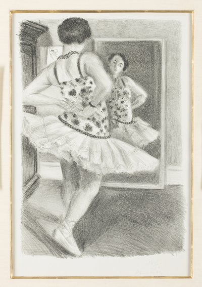 Danseuse reflétée dans le miroir - Henri Matisse