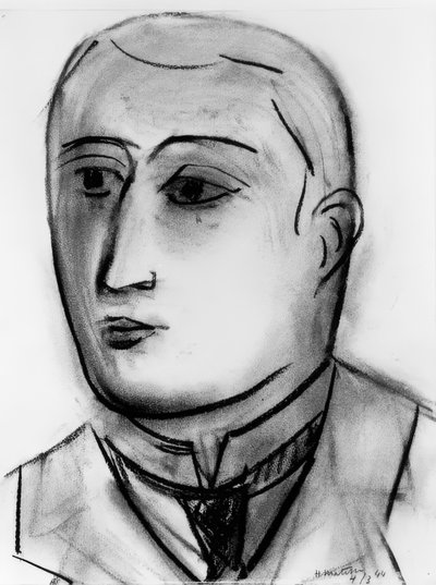 Étude pour le portrait de Guillaume Apollinaire - Henri Matisse