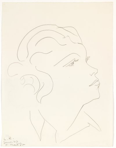 Chef du L.R. - Henri Matisse