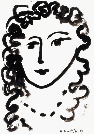 Tête de femme - Henri Matisse