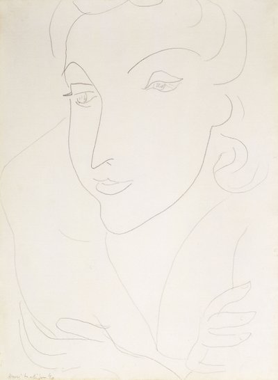 Tête de jeune femme - Henri Matisse
