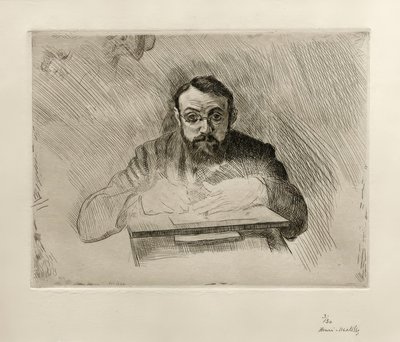 Henri Matisse gravant - Henri Matisse