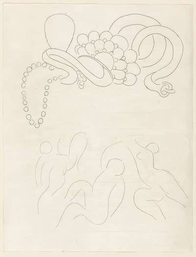 Hérodiade, Scène ll, plate eleven from Poesies de Mallarmé - Henri Matisse