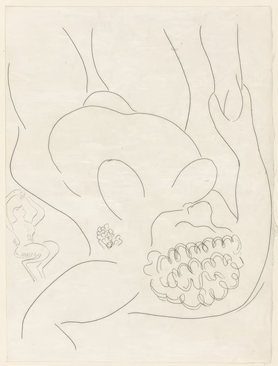 Le Pitre Châtié, plate four from Poesies de Mallarmé - Henri Matisse