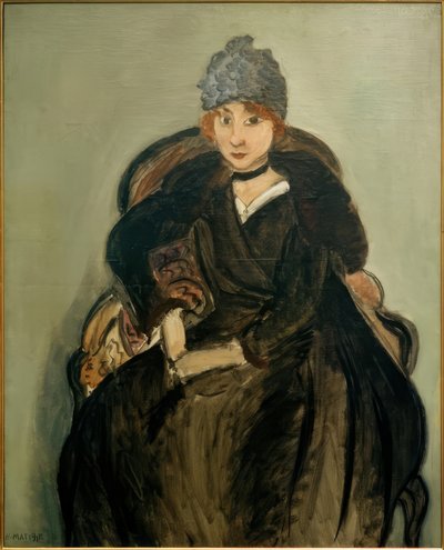 Marguerite à la toque bleue - Henri Matisse