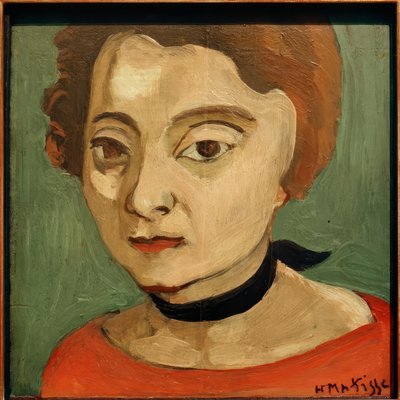 Marguerite avec collier en velours noir - Henri Matisse