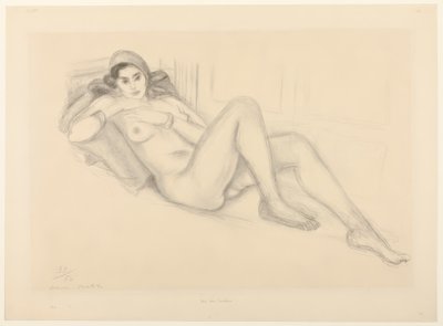 Nu avec turban - Henri Matisse