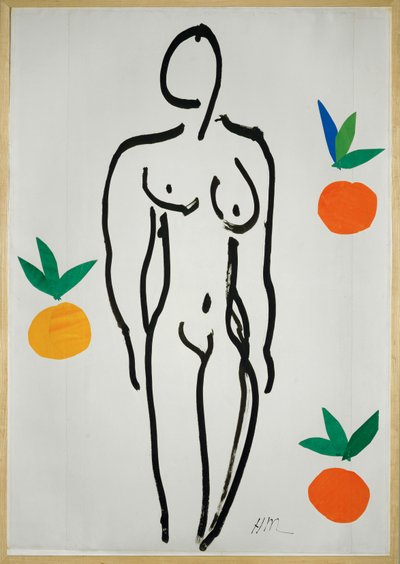 Nu avec des oranges - Henri Matisse