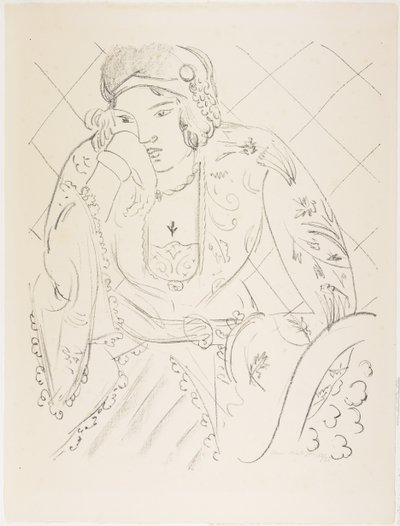 Orientale à la croix trifoliée - Henri Matisse