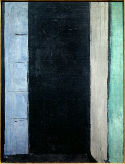 Porte fenetre a Collioure 1914 (huile sur toile) - Henri Matisse
