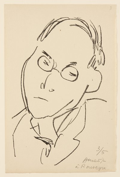 Portrait of Paul Léautaud - Henri Matisse