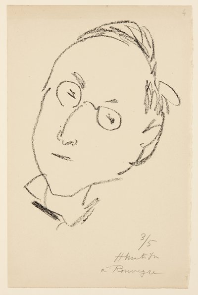 Portrait of Paul Léautaud - Henri Matisse