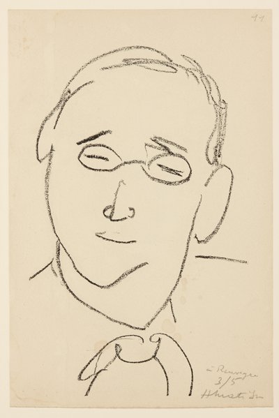 Portrait of Paul Léautaud - Henri Matisse