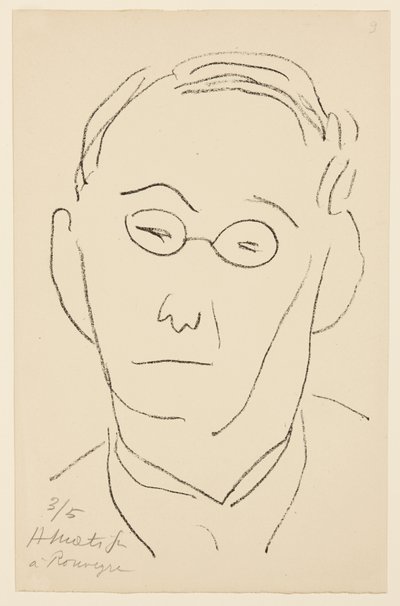 Portrait of Paul Léautaud - Henri Matisse