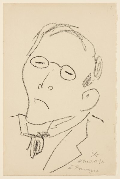 Portrait of Paul Léautaud - Henri Matisse