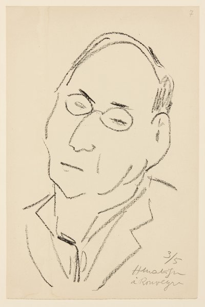 Portrait of Paul Léautaud - Henri Matisse