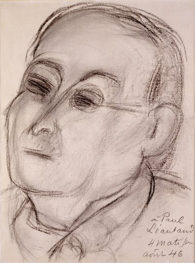 Portrait de Paul Leautaud (1872-1956) - Henri Matisse