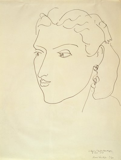 Portrait de femme - Henri Matisse