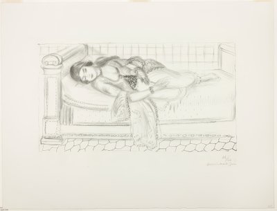 Figure couchée - Henri Matisse