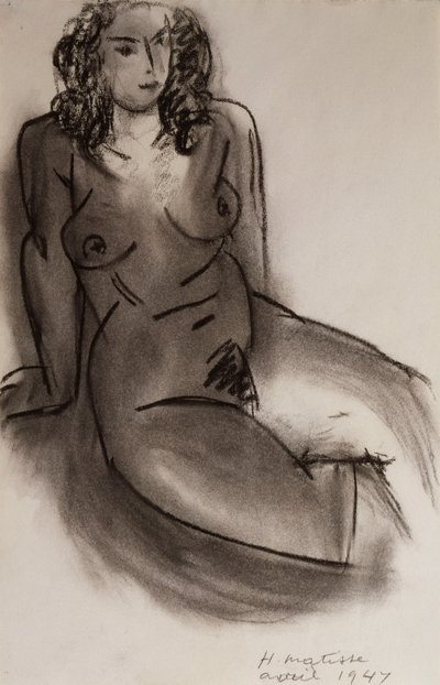 Femme nue assise - Henri Matisse