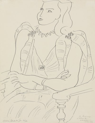 Femme assise - Henri Matisse