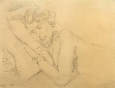 Femme endormie - Henri Matisse