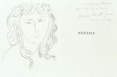 Stéphane Mallarme, Poésie - Henri Matisse