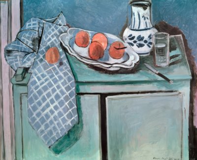 Nature morte sur buffet vert - Henri Matisse