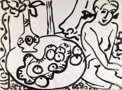 Nature morte avec un nu - Henri Matisse