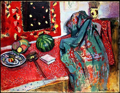 Nature morte au tapis rouge - Henri Matisse