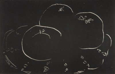 Trois pommes et une assiette - Henri Matisse