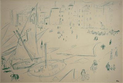 Vue de port - Henri Matisse