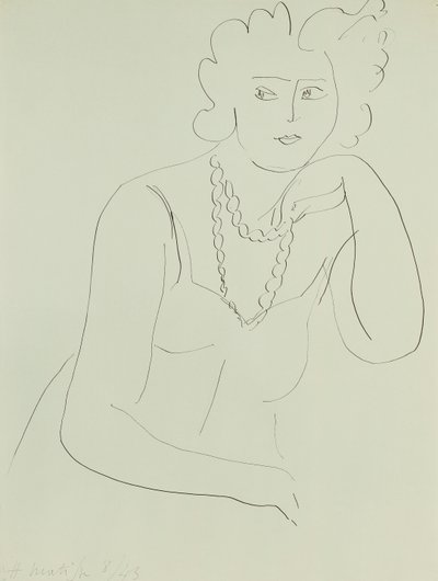 Femme avec collier - Henri Matisse