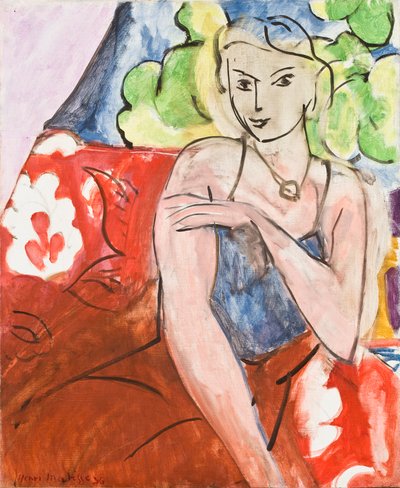 Jeune fille assise (La Biche) - Henri Matisse