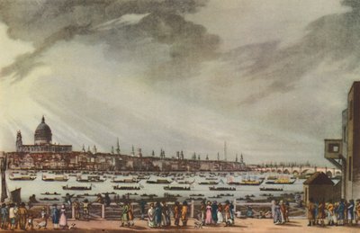 Procession funéraire de Lord Nelson par voie d