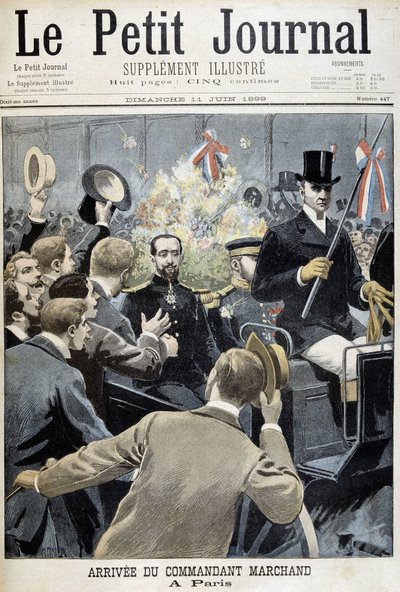 Arrivée du commandant Marchand à Paris - dans "Le Petit Journal" du 11/06/1899 - Henri Meyer