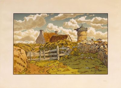 Le Vieux moulin à Loguivy - Henri Rivière